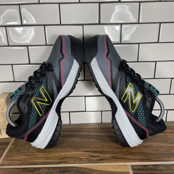 New Balance 589v1 Womens Size 8.5 Shoes Gray Black Composite Toe Work Sneaker - Picture 6 of 15